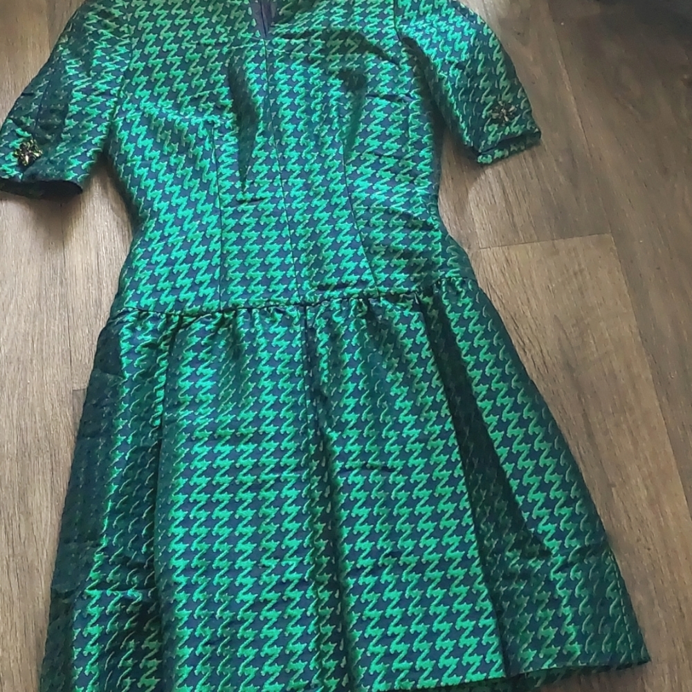 Luisa Spagnoli jacquard detailed dress
